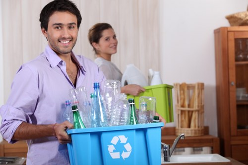 Business waste disposal in South London office